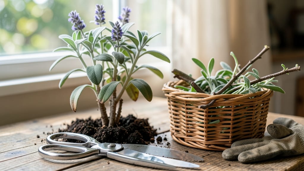 How to Harvest Garden Sage: When & How to Cut for Maximum Flavor