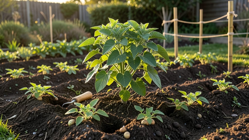 Potato Spacing in Garden: Row Layouts for Maximum Yield and Disease Prevention
