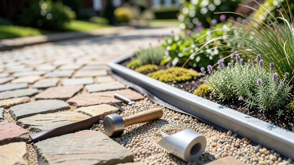 How to Choose Cobble Garden Edging: Material Types and Installation Tips