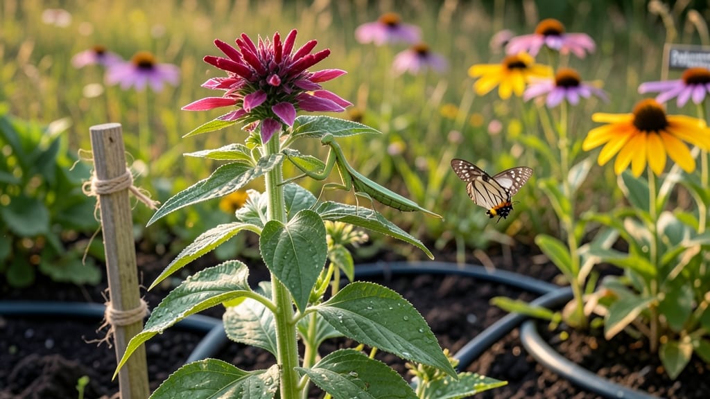 Praying Mantis Value in Growing a Garden: Natural Pest Control and Soil Health Benefits