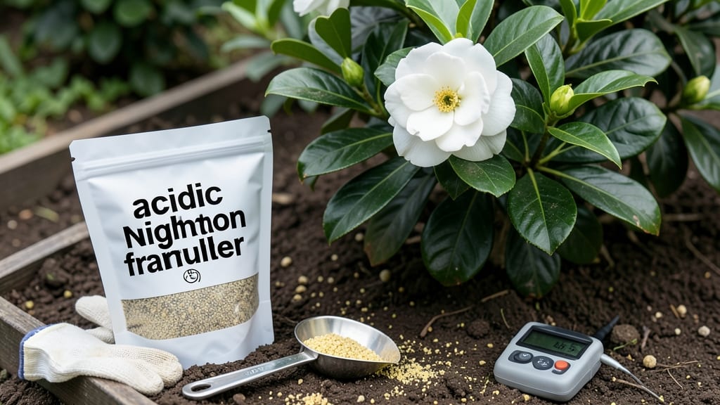 Acidic Nitrogen Fertilizer for Gardenias: pH-Balanced Feeding for Bold Blooms
