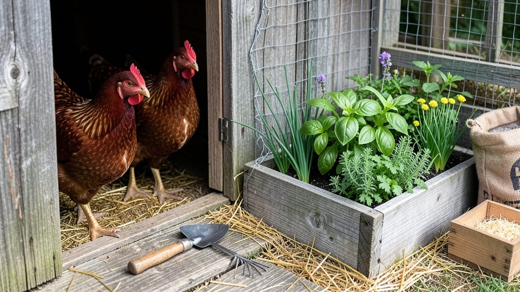 How to Combine Chicken Coop and Garden: Space-Saving Layouts That Work for Both