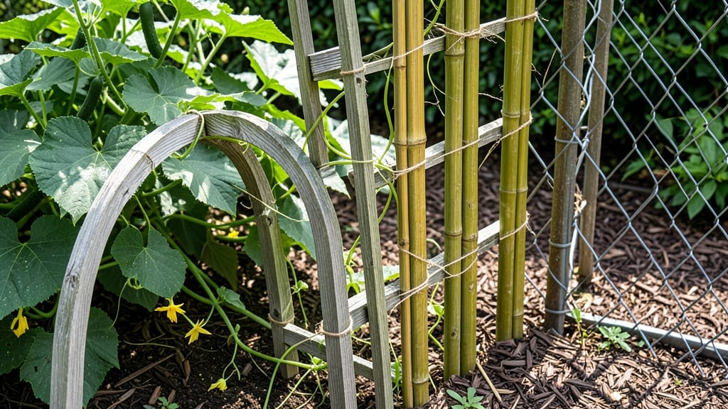 Garden Bed Trellis Ideas: 10 Space-Saving Designs for Climbing Plants