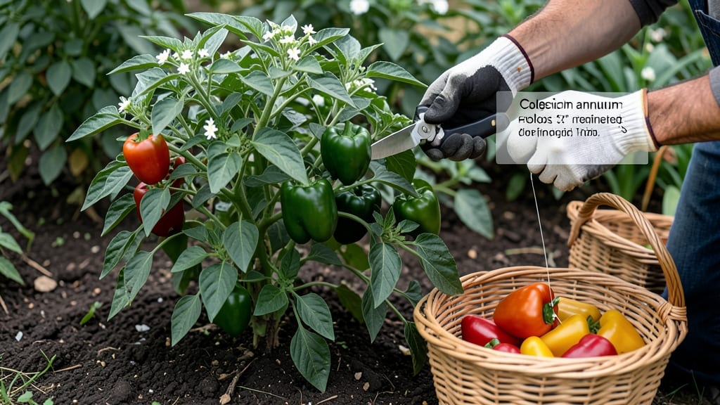 When to Pick Peppers From Garden: Color-Coded Ripeness Stages for Perfect Flavor