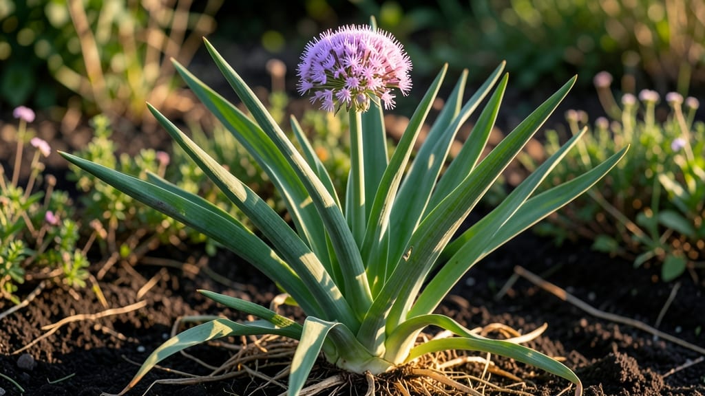 What Does Garlic Look Like in the Garden: Leaf Shape, Bulb Size, and Key Growth Stages