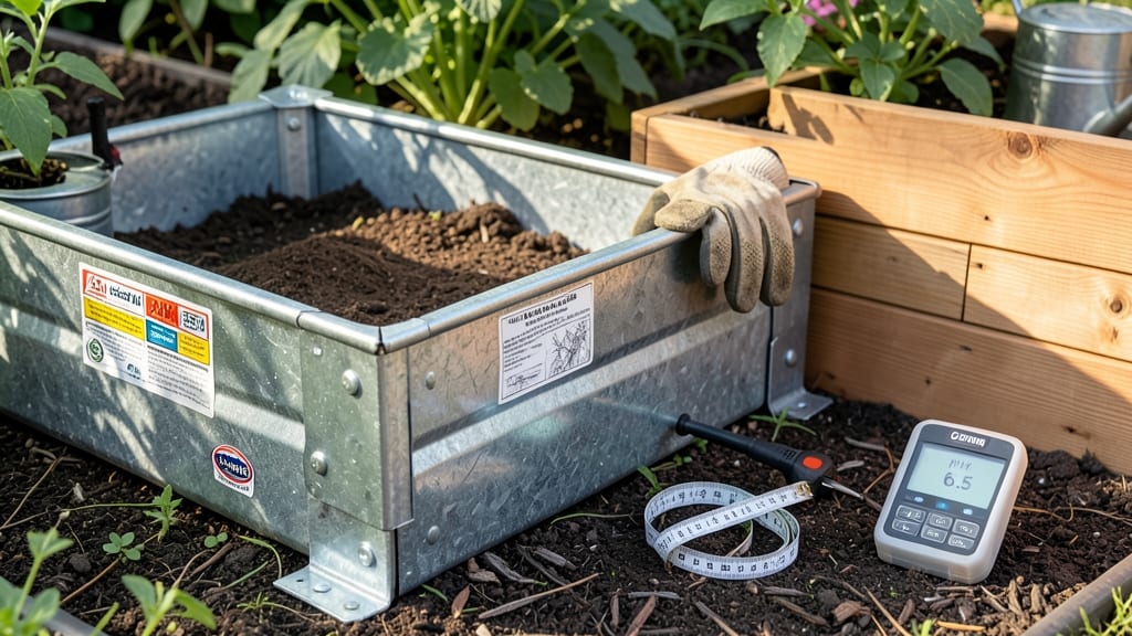 Are Metal Raised Garden Beds Safe: Soil Health and Plant Growth Insights
