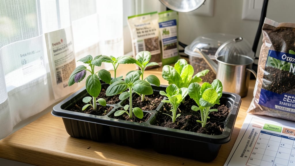 When to Start Garden Seeds Indoors: Zone-Specific Timing for Healthy Transplants