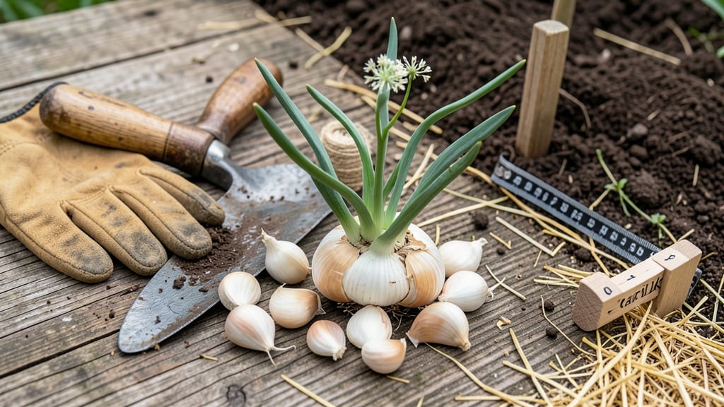 Garlic Spacing in Garden: Proven Planting Math for Maximum Bulbs
