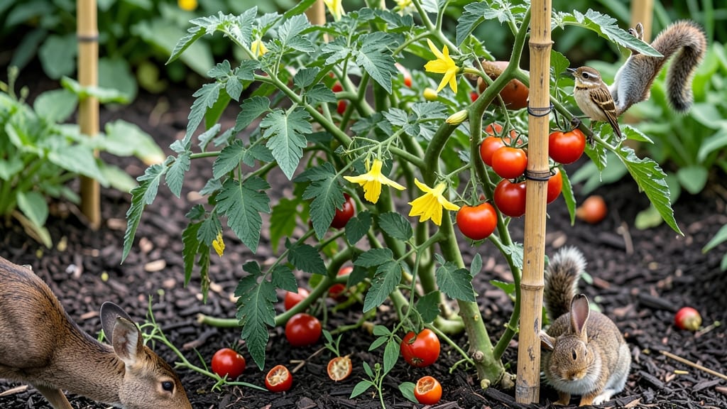 What Animals Eat Garden Tomatoes: Common Culprits and How to Protect Them