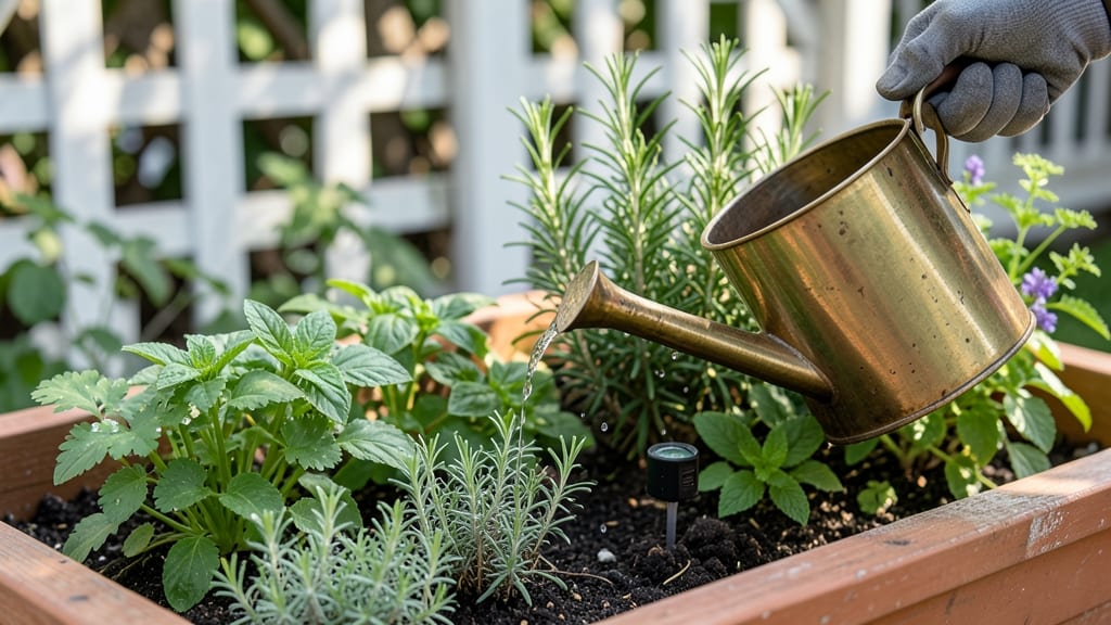 How Often to Water Herb Gardens: Soil-Moisture Test That Saves Plants