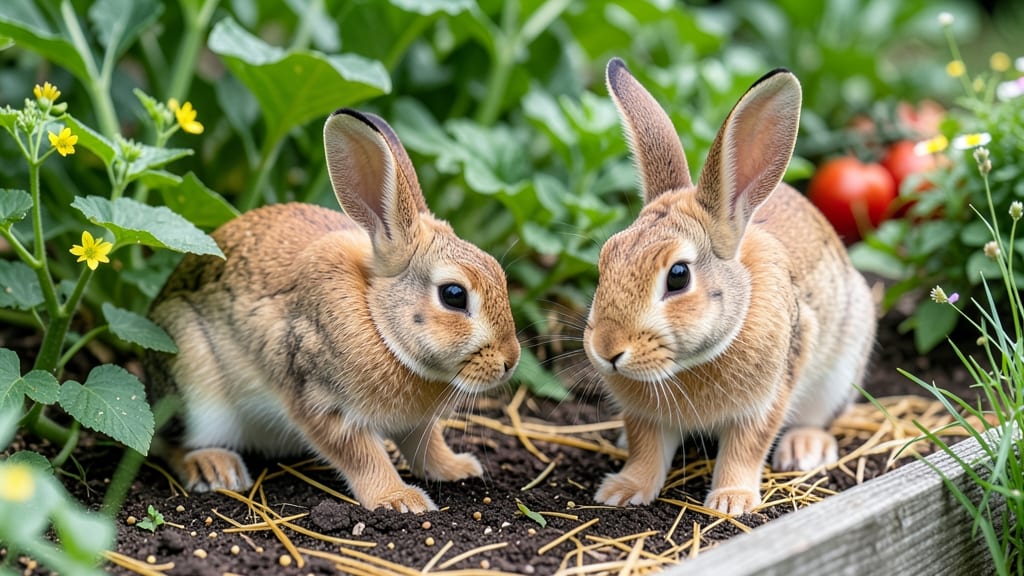 How Do Rabbits Affect Vegetable Gardens: Damage Patterns and Plant Recovery Tips