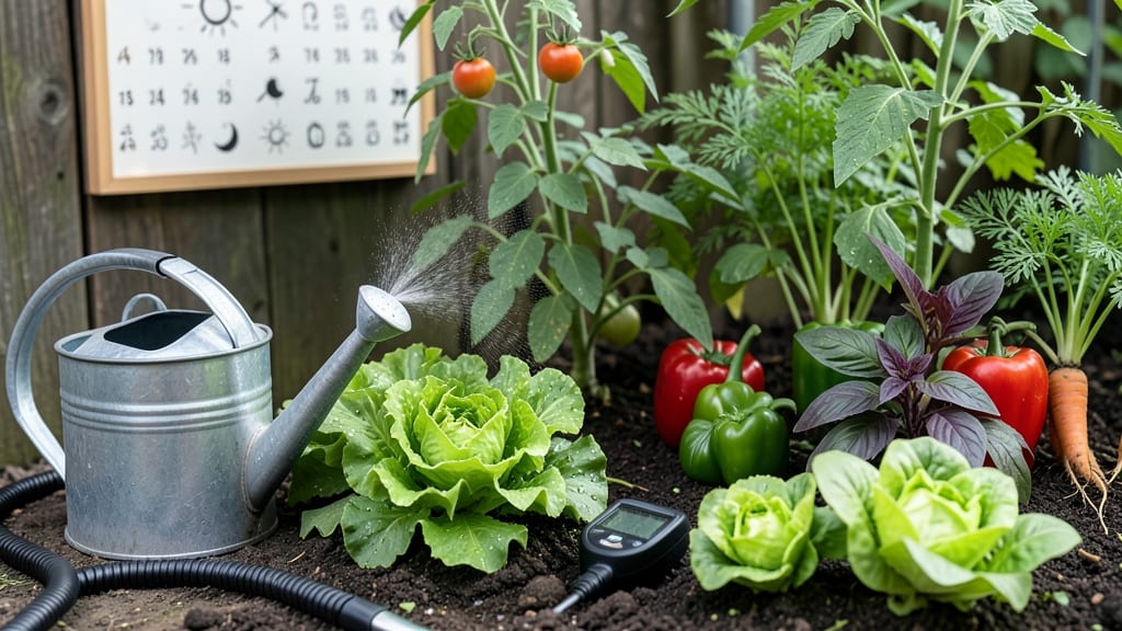 How Long to Water a Vegetable Garden: Plant-Specific Intervals for Optimal Growth