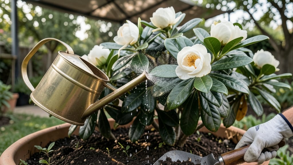 How to Water Gardenia: Deep-Soil Technique for Fragrant Blooms