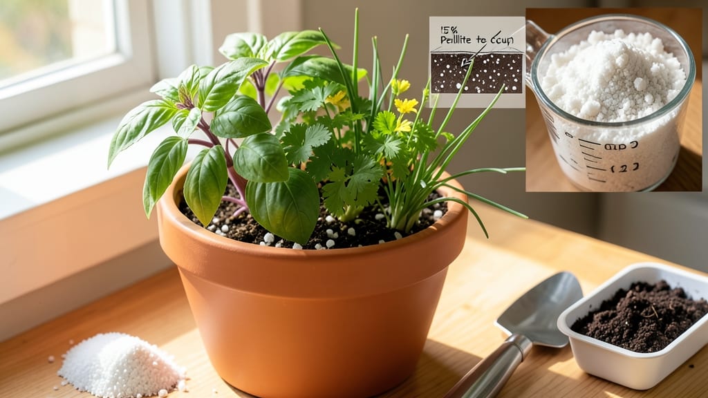 How Much Perlite to Add to Garden Soil: Exact Ratios by Soil Type and Plant Needs