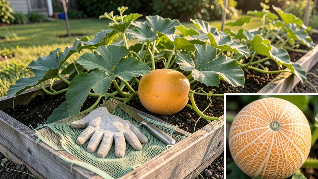 When to Pick Cantaloupe From Your Garden: 3 Unmistakable Signs of Peak Ripeness