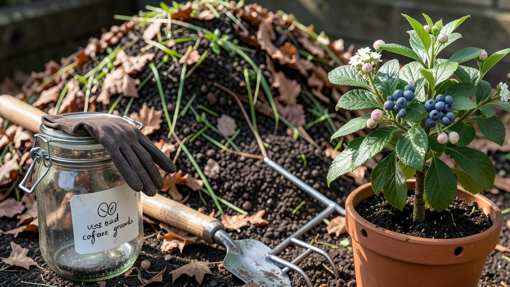 Coffee Grounds in the Garden Fact Sheet: Soil pH Shift Effects and Plant Pairings