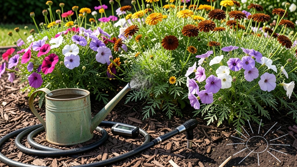 How Often to Water Flower Garden: Deep-Soil Tests That Prevent Over/Under-Watering