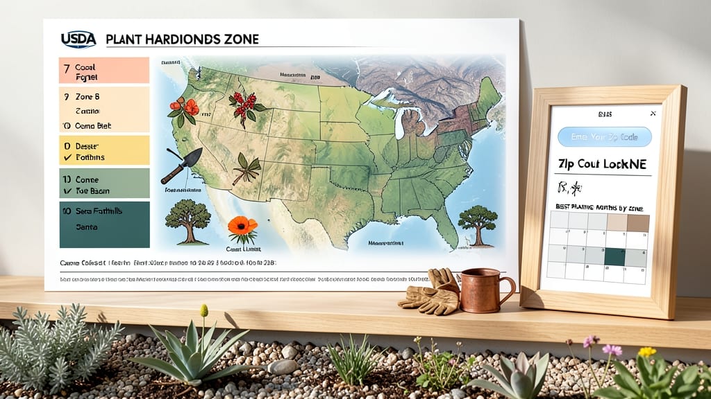 Gardening Zones in California By Zip Code: Exact USDA Map Lookup and Microclimate Adjustments