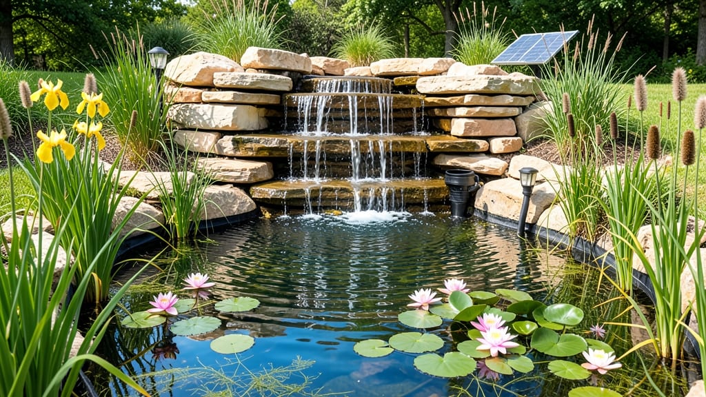 Garden Pond Waterfall: Design Tips for Natural Flow and Visual Appeal