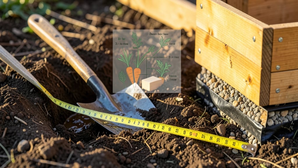 How Deep Does a Raised Garden Bed Need to Be: Root Space Rules for Healthy Plants
