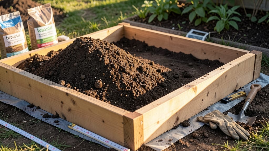 How Much Soil Needed for Raised Garden Bed: Cubic Feet Calculator by Depth and Plant Type