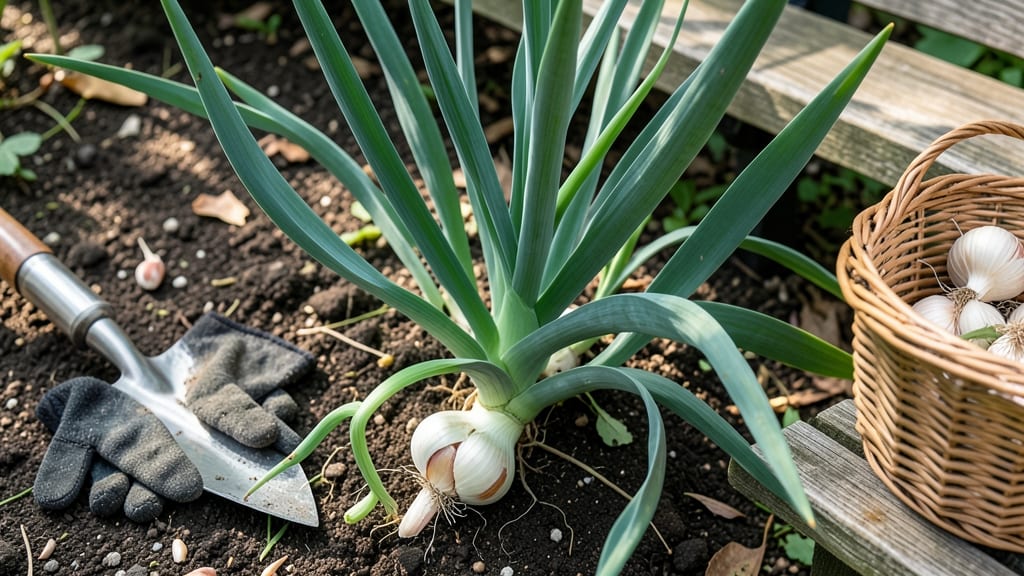 When to Pick Garlic From Garden: Bulb Size & Leaf Color Guide for Peak Flavor