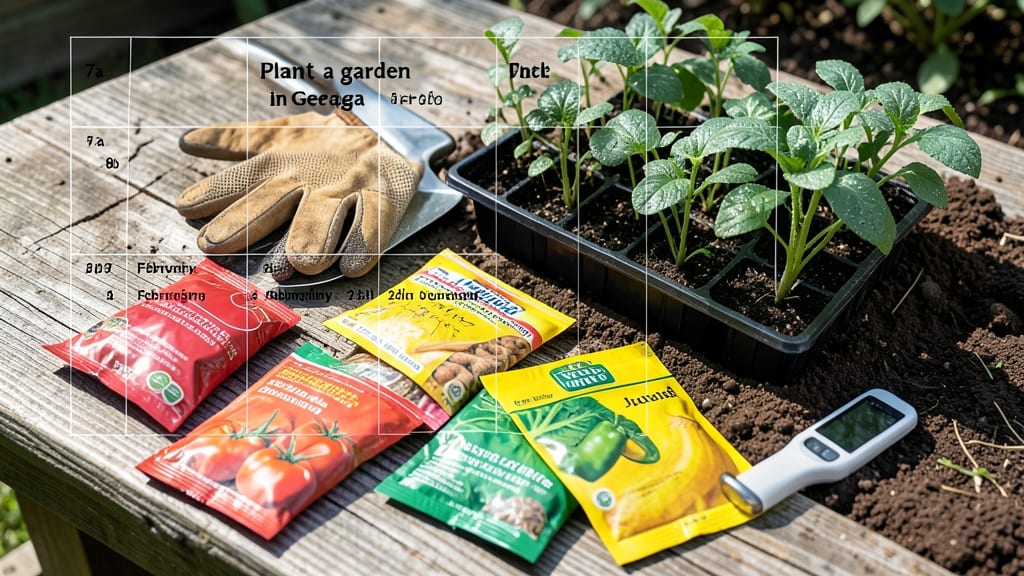 When to Plant a Garden in Georgia: USDA Zone 7B-8A Deadlines for Peak Yields