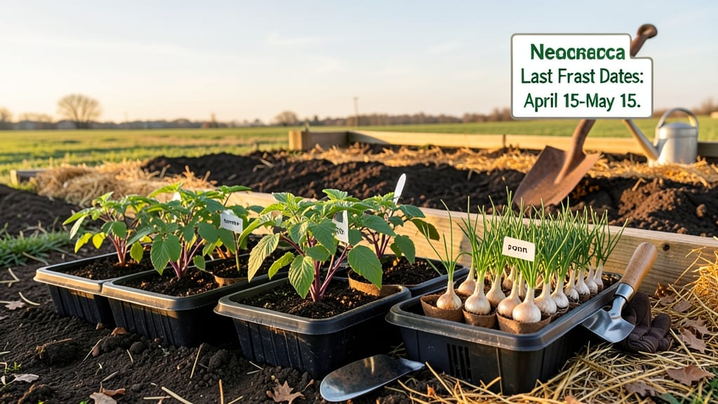 When to Plant Garden in Nebraska: Frost-Free Deadlines by Zone & Crop Type