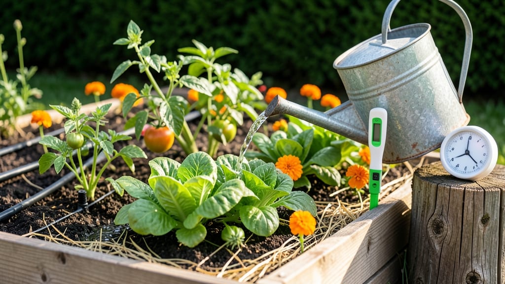 How Much to Water Garden Plants: Soil Test-Based Schedule for Thriving Growth
