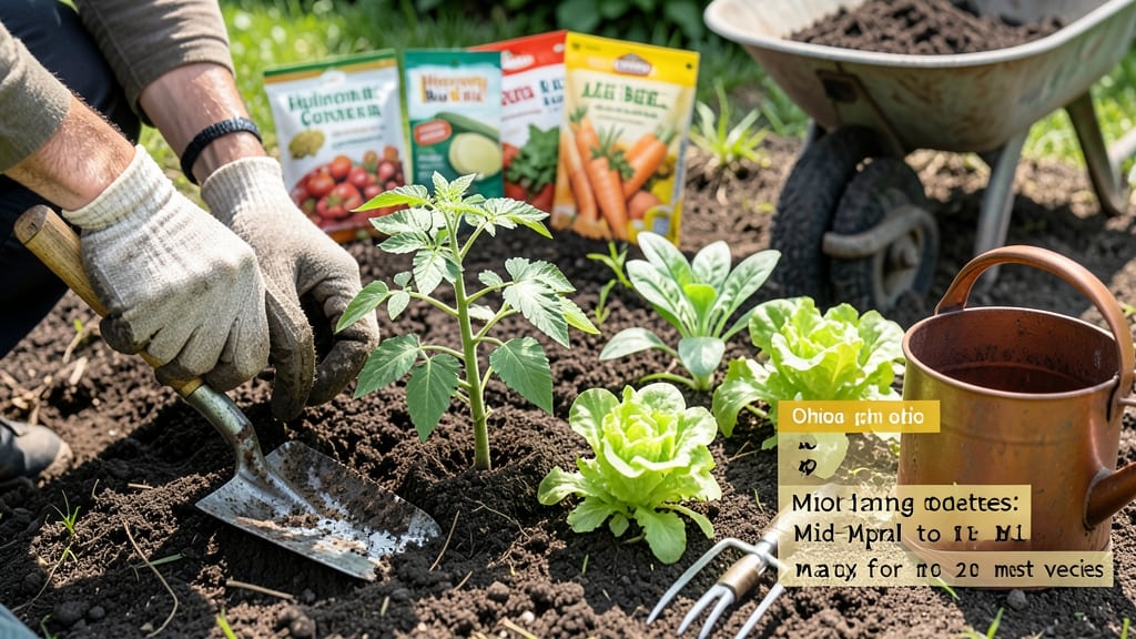 When Do You Plant a Garden in Ohio: Frost-Free Timeline by Zone & Crop Type