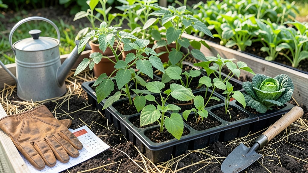 When to Plant a Vegetable Garden in Mississippi: USDA Zone 8A Timing for Heat-Loving Crops